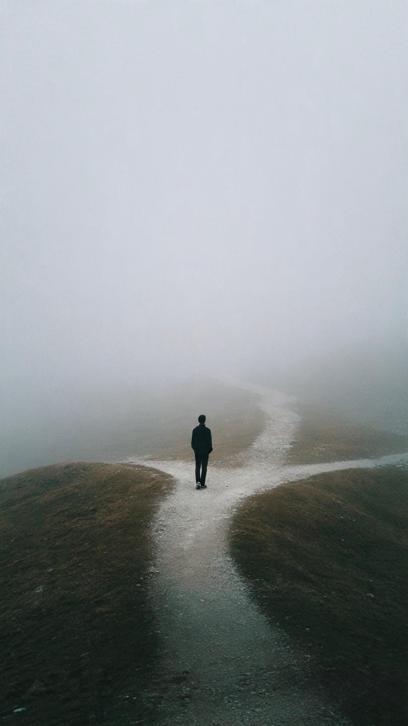 blog- damore imagen que se ve un hombre con varios caminos para representar oportunidades damore.es blog las palmas gc