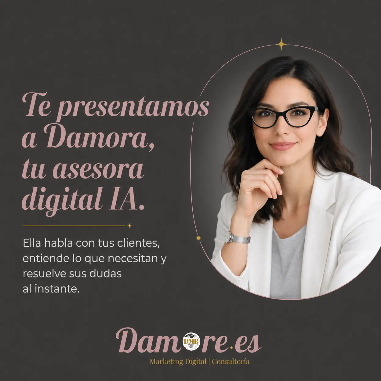 Damora asesora digital IA atiende clientes y resuelve dudas al instante